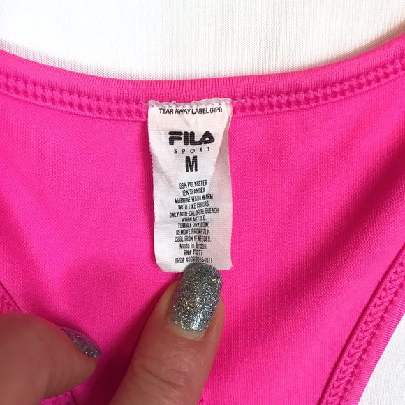 Fila Hot pink Racerback Tank Top - Picture 4 of 6